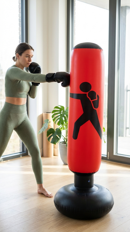 Inflatable Punching Bag Trainer
