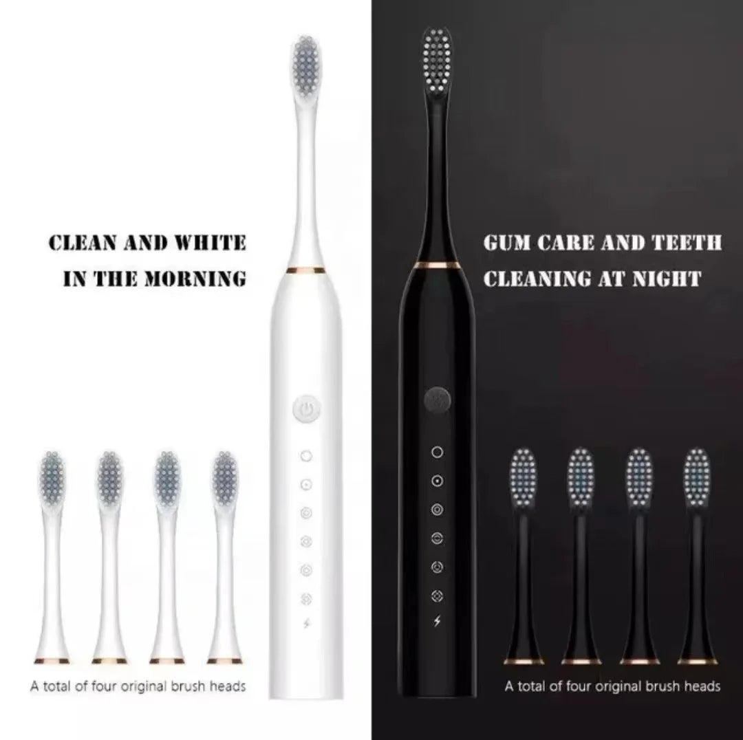 SonicClean™ IPX7 Waterproof Electric Toothbrush