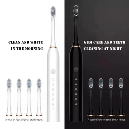 SonicClean™ IPX7 Waterproof Electric Toothbrush
