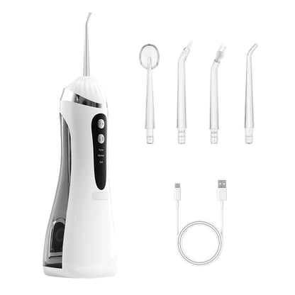 ProFlush™ Portable Dental Flosser – 3 Cleaning Modes