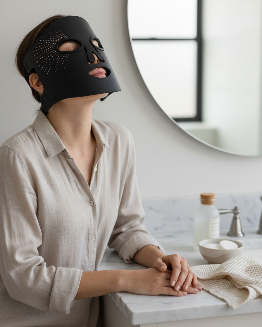 Pro-Infrared Photon Rejuvenation LED Face Mask